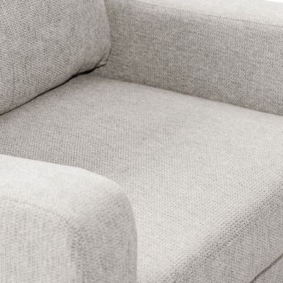 Supreme 3+2+1 Seater Fabric Sofa Set - Cream