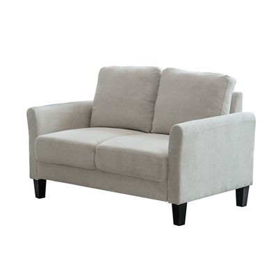 Gamorah 2 Seater Fabric Sofa - Beige