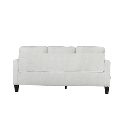 Gamorah 3+2+1 Seater Fabric Sofa Set - Cream