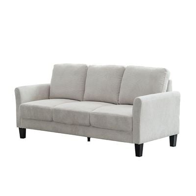 Gamorah 3+2+1 Seater Fabric Sofa Set - Cream