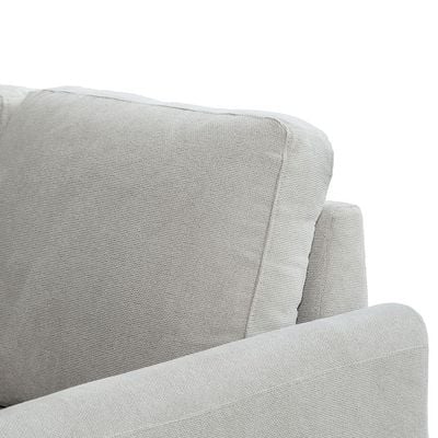 Gamorah 3+2+1 Seater Fabric Sofa Set - Cream