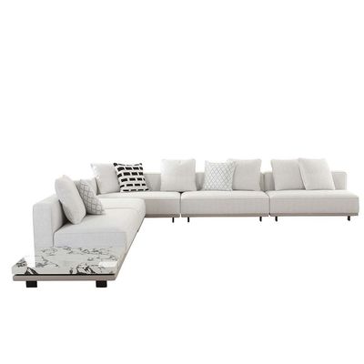 V2 Armada Sectional Corner Fabric  Sofa - Beige