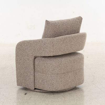 Raylee Fabric Arm Chair-Brown