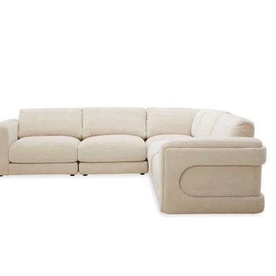 Autumn Sectional Fabric Corner Sofa - Beige