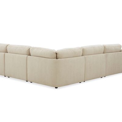 Autumn Sectional Fabric Corner Sofa - Beige