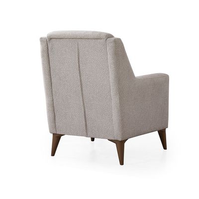 Bern Fabric Arm Chair - Cream