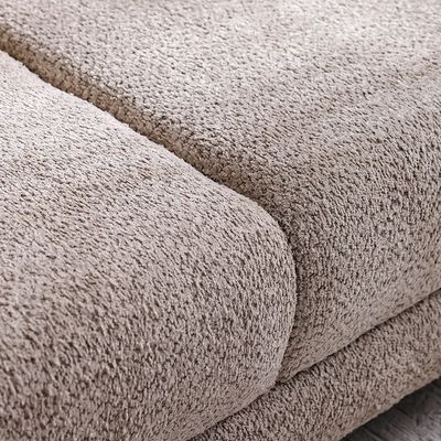 Vesta 3 Seater Fabric Sofa - Light Grey