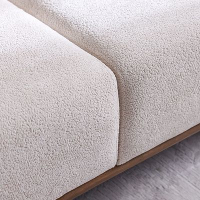 Elora 3 Seater Fabric Sofa - Beige