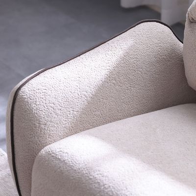 Elora 1 Seater Fabric Sofa - Beige