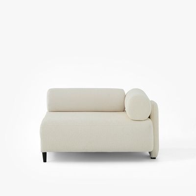Tokyo 3 Seater Fabric Sofa -Light Beige