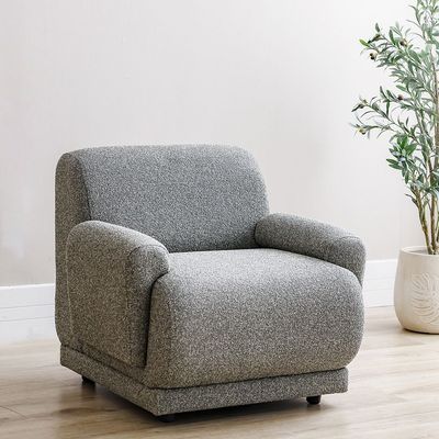 Vivo Fabric Arm Chair - Green