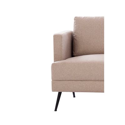 Pescara 3+2+1 Seater Fabric Sofa Set - Caramel Cloud - With 2-Year Warranty