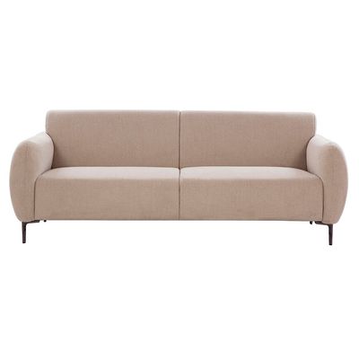 Waver 6-Seater Fabric Sofa Set - Taupe Beige - With 2-Year Warranty