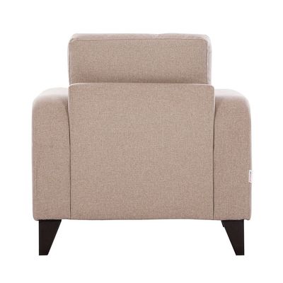London 1 Seater Fabric Sofa - Warm Beige