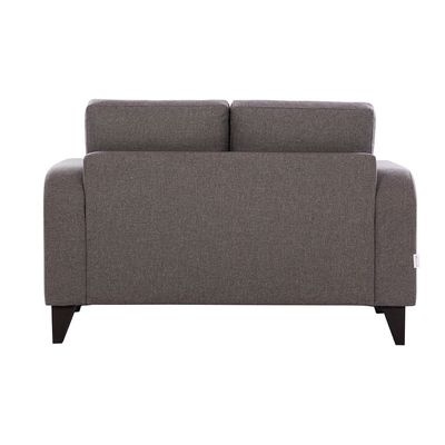 London 2-Seater Fabric Sofa - Ash Grey - With 2-Year Warranty