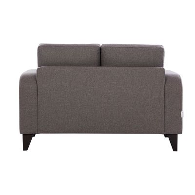 London 2-Seater Fabric Sofa - Ash Grey - With 2-Year Warranty