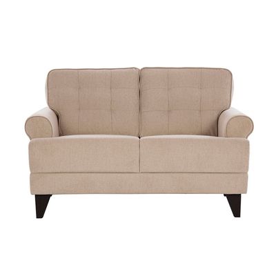 Bradley 2 Seater Fabric Sofa - Ecru