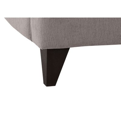 Bradley 6-Seater Fabric Sofa Set - Onyx Grey - With 2-Year Warranty