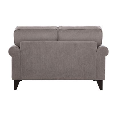 Bradley 2-Seater Fabric Sofa - Onyx Grey - With 2-Year Warranty