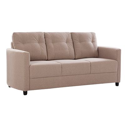 Nottingham 6-Seater Fabric Sofa Set - Desert Sand - With 2-Year Warranty