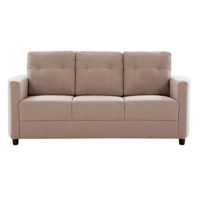 Nottingham 6-Seater Fabric Sofa Set - Desert Sand - With 2-Year Warranty