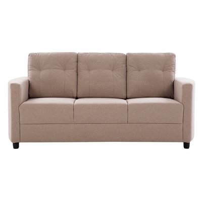 Nottingham 3-Seater Fabric Sofa - Desert Sand - With 2-Year Warranty