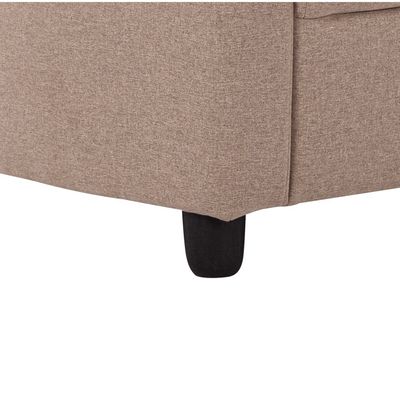 Nottingham 3-Seater Fabric Sofa - Desert Sand - With 2-Year Warranty