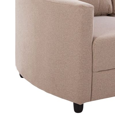 Nottingham 3-Seater Fabric Sofa - Desert Sand - With 2-Year Warranty