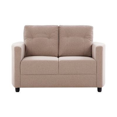 Nottingham 2-Seater Fabric Sofa - Desert Sand - With 2-Year Warranty