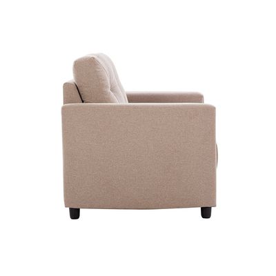 Nottingham 2-Seater Fabric Sofa - Desert Sand - With 2-Year Warranty