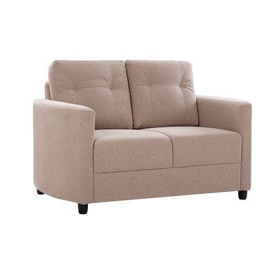 Nottingham 2-Seater Fabric Sofa - Desert Sand - With 2-Year Warranty