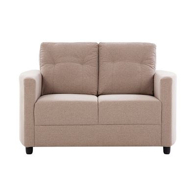 Nottingham 2-Seater Fabric Sofa - Desert Sand - With 2-Year Warranty