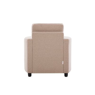Nottingham 1-Seater Fabric Sofa - Desert Sand - With 2-Year Warranty