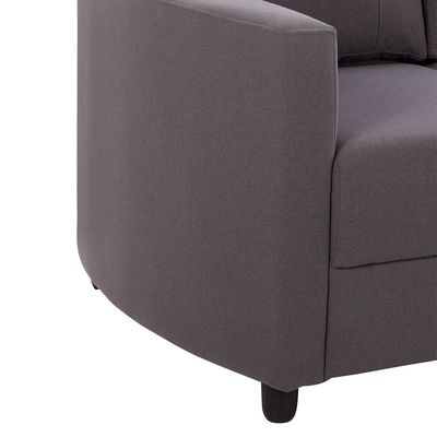 Nottingham 3+2+1 Seater Fabric Sofa Set - Dark Slate Grey