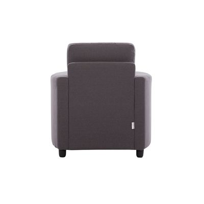 Nottingham 1 Seater Fabric Sofa - Dark Slate Grey