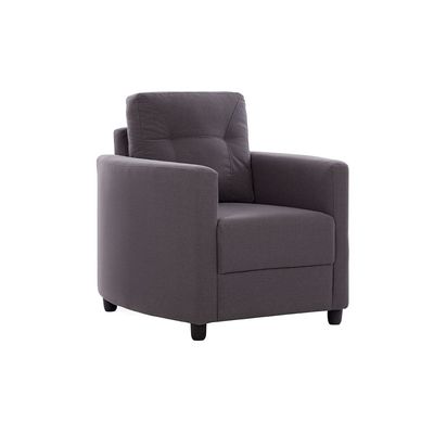 Nottingham 1 Seater Fabric Sofa - Dark Slate Grey