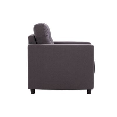 Nottingham 1 Seater Fabric Sofa - Dark Slate Grey
