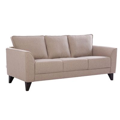 Polo 6-Seater Fabric Sofa Set - Classic Beige - With 2-Year Warranty