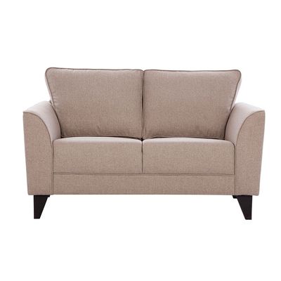 Polo 2-Seater Fabric Sofa - Classic Beige - With 2-Year Warranty