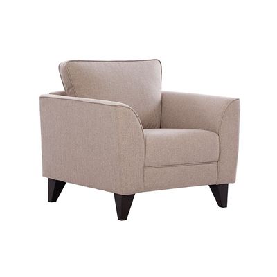 Polo 1-Seater Fabric Sofa - Classic Beige - With 2-Year Warranty