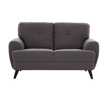 Lina 6-Seater Fabric Sofa Set - Grey - With 2-Year Warranty