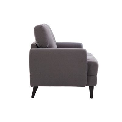 Lina 2 Seater Fabric Sofa - Grey