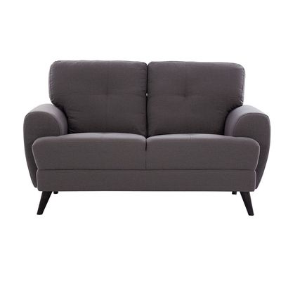 Lina 2 Seater Fabric Sofa - Grey