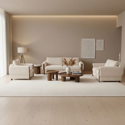 Oboro 3+2+1 Seater Fabric Sofa Set - Beige Oboro 3+2+1 Seater Fabric Sofa Set - Beige