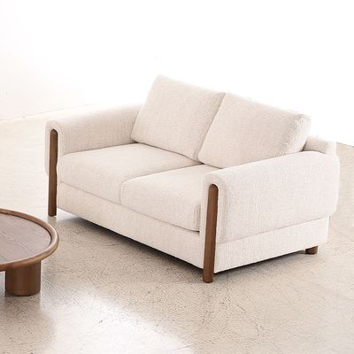 Oboro 2 Seater Fabric Sofa - Beige