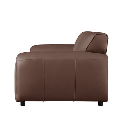 Tokishi 2 Seater Full Leather Sofa - Tan
