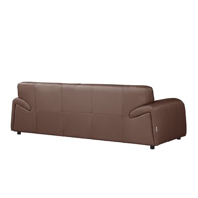 Tokishi 3 Seater Full Leather Sofa - Tan