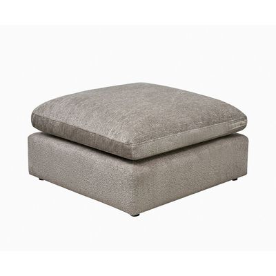 Neithan Ottoman Fabric Sofa - Taupe