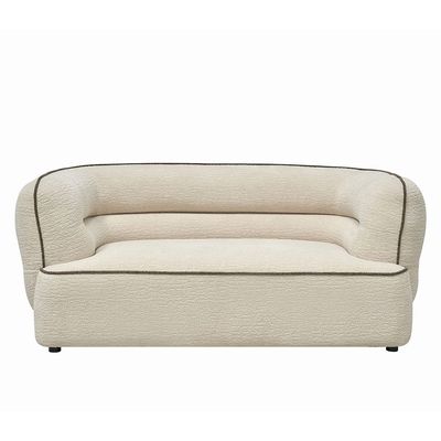Glenn 2 Seater Fabric Sofa - Beige