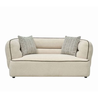 Glenn 2 Seater Fabric Sofa - Beige